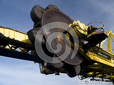 Stacker reclaimer Stock Photo