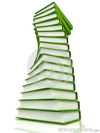 Stacks of books Stock Photo