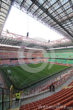 Sport, venue, stadium, structure, arena, soccer, specific, landmark, baseball, park, grass, metropolitan, area, leisure, artificia Editorial Stock Photo