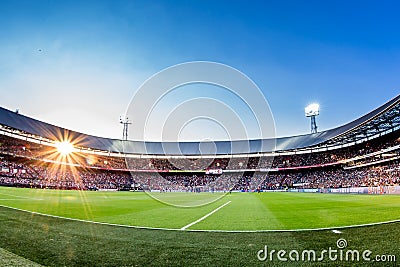 Stadium de Kuip Feyenoord Overview Editorial Stock Photo