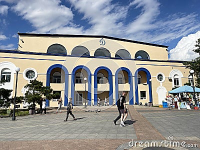 Vladivostok, Russia, September, 01, 2023. Stadium 