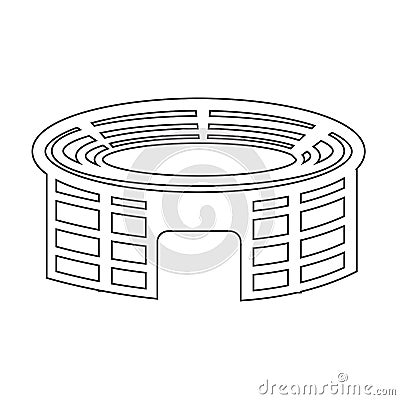 Stadium icon Vector Illustration