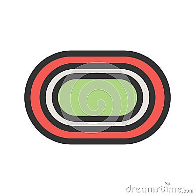 Stadium Vector Illustration