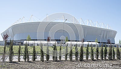 Stadium `Rostov Arena`,built for the World Cup 2018 Editorial Stock Photo