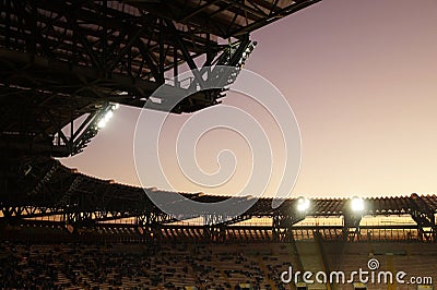 Stadium San Paolo , Napoli Editorial Stock Photo