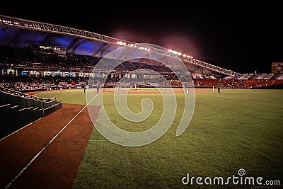 Stadiun night Editorial Stock Photo