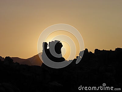 Stadsaal caves in Cederberg nature reserve Stock Photo