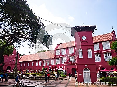 Stadthuys Malacca building Editorial Stock Photo