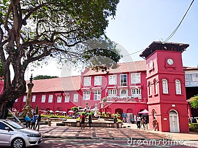 Stadthuys Malacca building Editorial Stock Photo