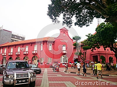 Stadthuys Malacca building Editorial Stock Photo