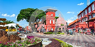 THE STADTHUYS - MELAKA Editorial Stock Photo