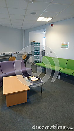 Staff Room Stock Photo