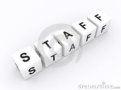 Staff sign Stock Photo