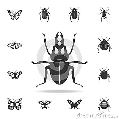 stag beetle. Detailed set of insects items icons. Premium quality graphic design. One of the collection icons for websites, web de Stock Photo