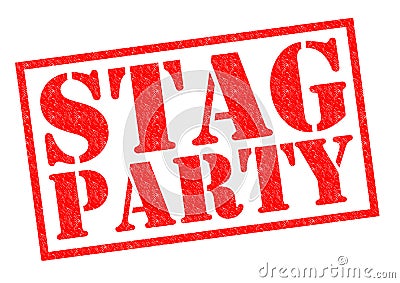 STAG PARTY Stock Photo