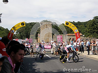 Stage 2 Start Tour de France Editorial Stock Photo