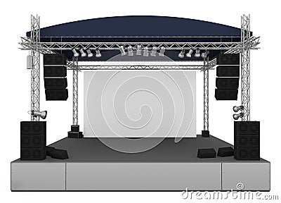 Stage Stock Photo