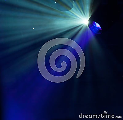 Stage lights Stock Photo