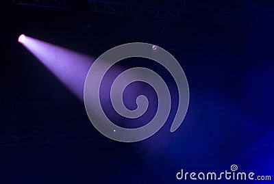 Stage lights background Stock Photo