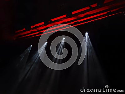 The stage lights Stock Photo