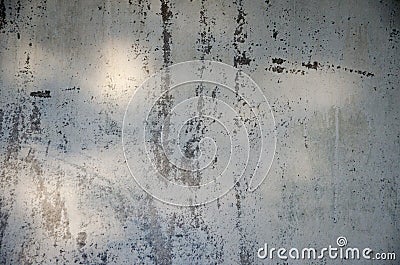 Stained concrete wall Stock Photo