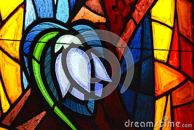 Stained glass Stock Photo