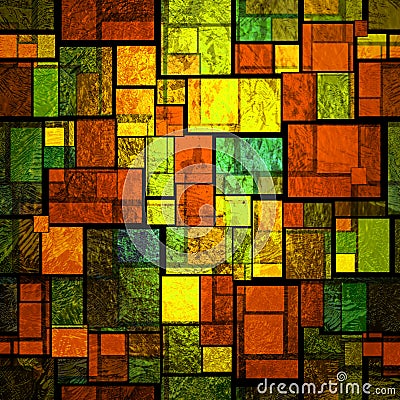 Stained glass Stock Photo