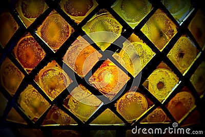 Stained glass Stock Photo