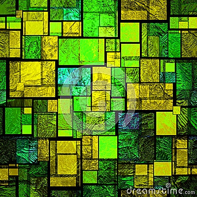 Stained glass Stock Photo