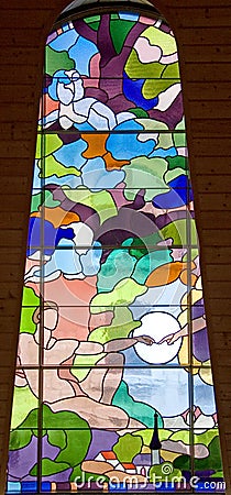 Stained-glass Window 67 Stock Photo
