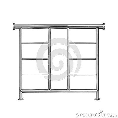 stainless railing Stock Photo