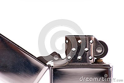 Stainless Steel Lighter Stock Photo