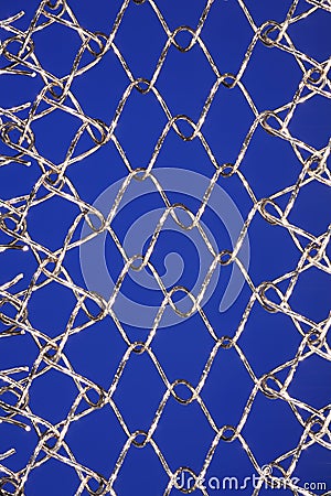 Stainless steel mesh Stock Photo