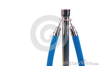 Stainless steel protective stanchion Stock Photo