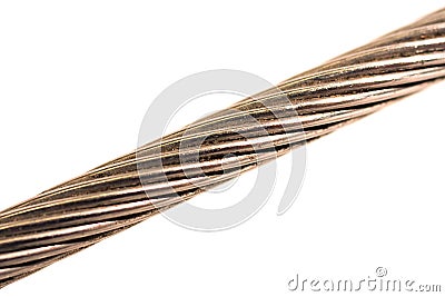 Stainless steel wire Stock Photo