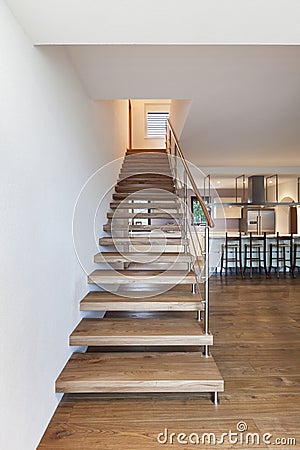 Staircase view, interior Stock Photo