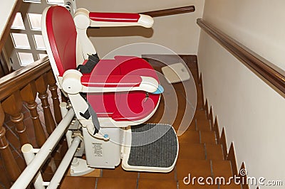 Stairlift Stock Photo