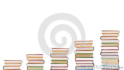 Stairs of the Books Stock Photo