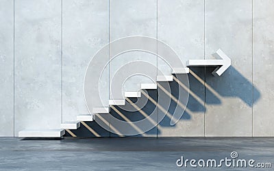 Stairs going upward Stock Photo