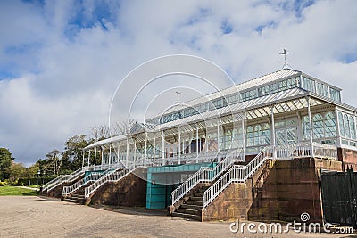 Stairs to the Isla Gladstone Conservatory Editorial Stock Photo