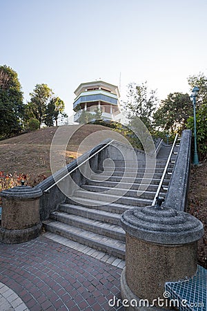 Stairs Tower view Stock Photo