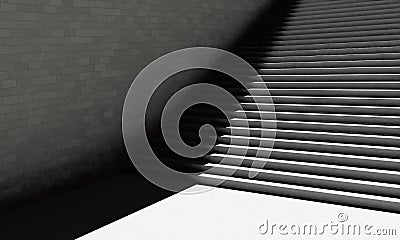 Concrete steps Stock Photo