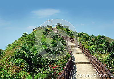 Stairway to Heaven Stock Photo