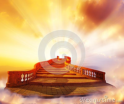 Stairway to Heaven Stock Photo