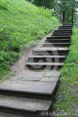 Stairway to nowhere Stock Photo