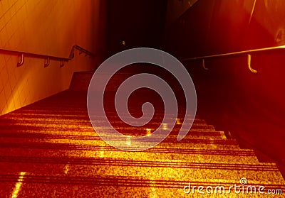 Stairways to Hell Stock Photo
