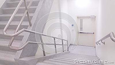 Stairwell in officer Stock Photo