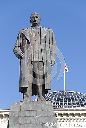 Stalin statue Stock Photo