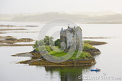 Stalker Castle Stock Photo