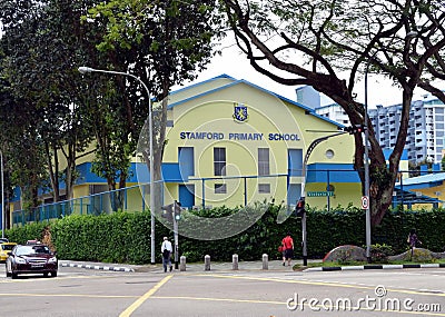 Stamford primary school Editorial Stock Photo